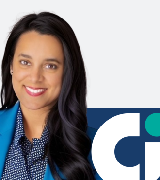 Graphic with a photo of Alexis Yeargin and the Columbia Insurance "Ci" logo.