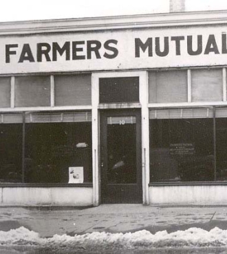 Our building on Hitt Street in Columbia, Mo. In 1950 we operated as Farmers Mutual.
